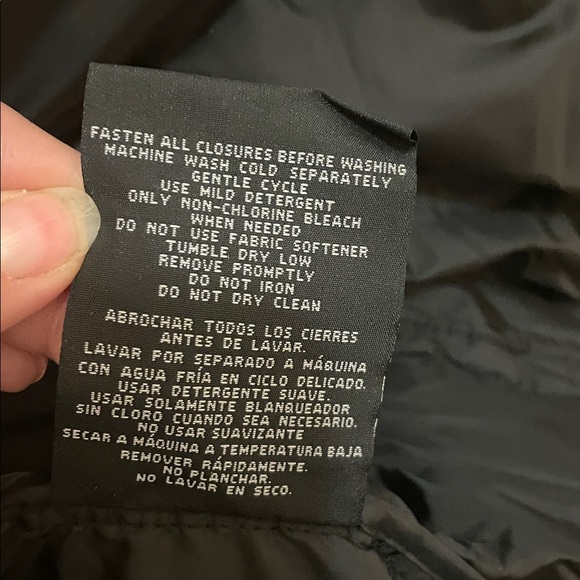 32 Degrees NWT Men's Dark Blue Puffer Jacket Hooded - Picture 10 of 10